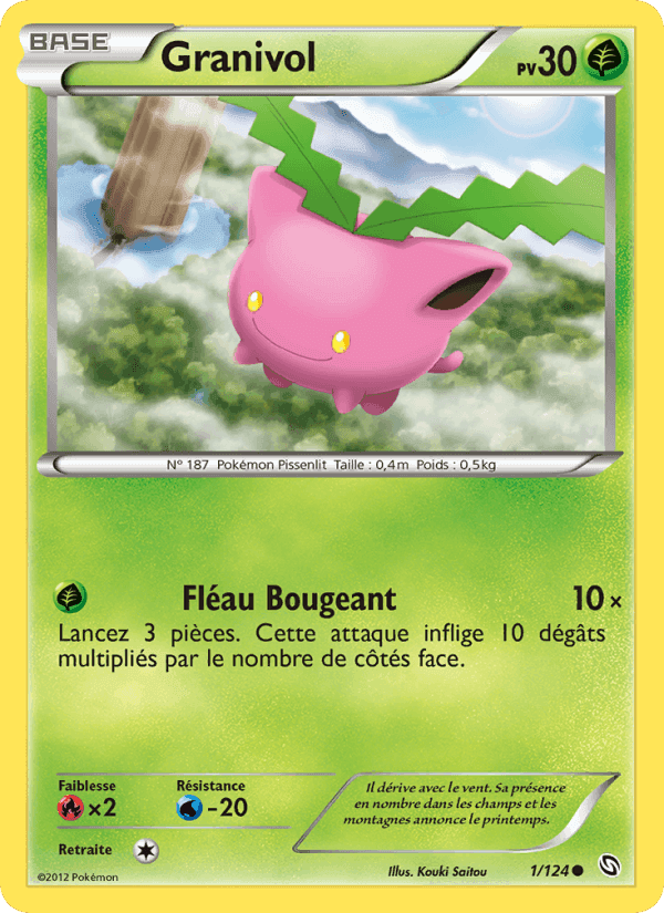 Granivol, carte 1 de Dragons Éxaltés
