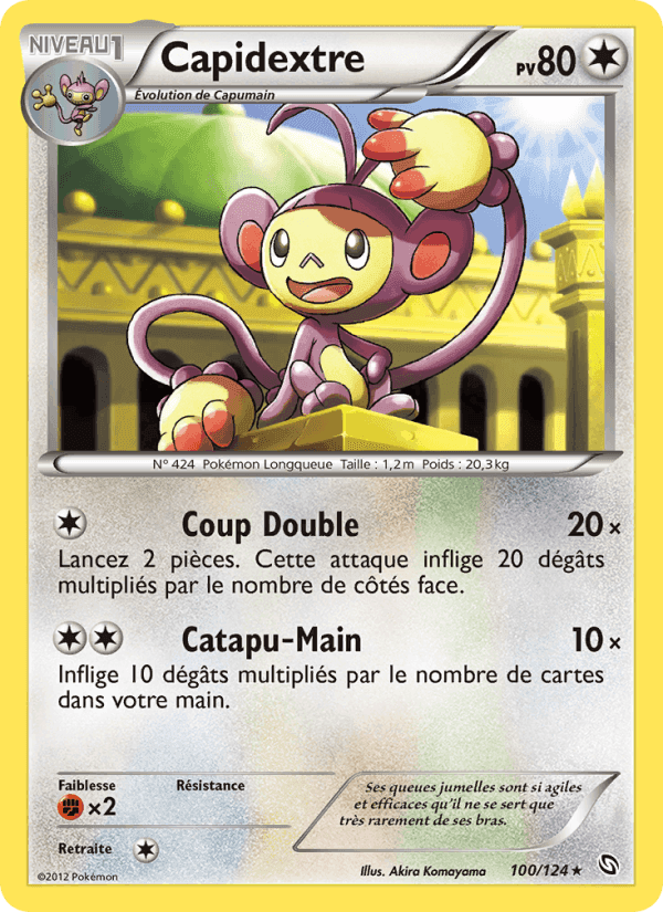 Capidextre, carte 100 de Dragons Éxaltés