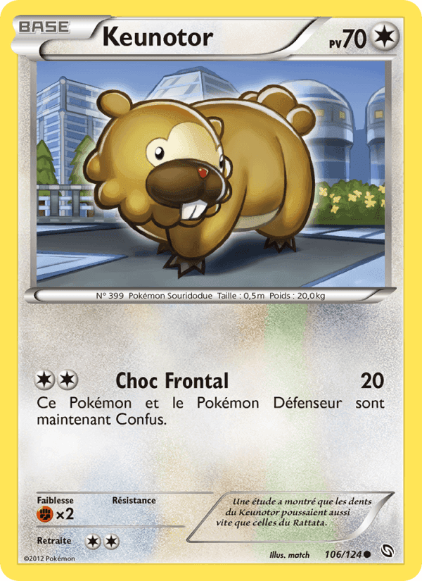 Keunotor, card 106 from Dragons Éxaltés