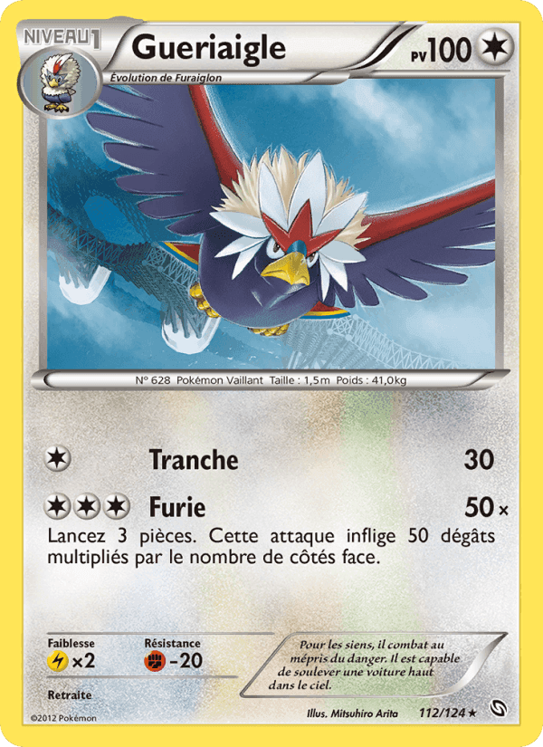 Gueriaigle, carte 112 de Dragons Éxaltés