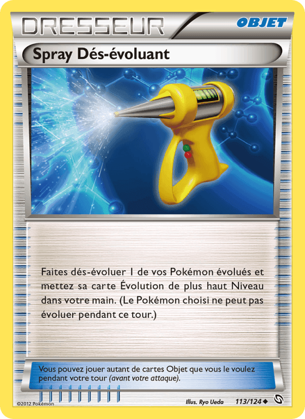 Spray Dés-évoluant, card 113 from Dragons Éxaltés