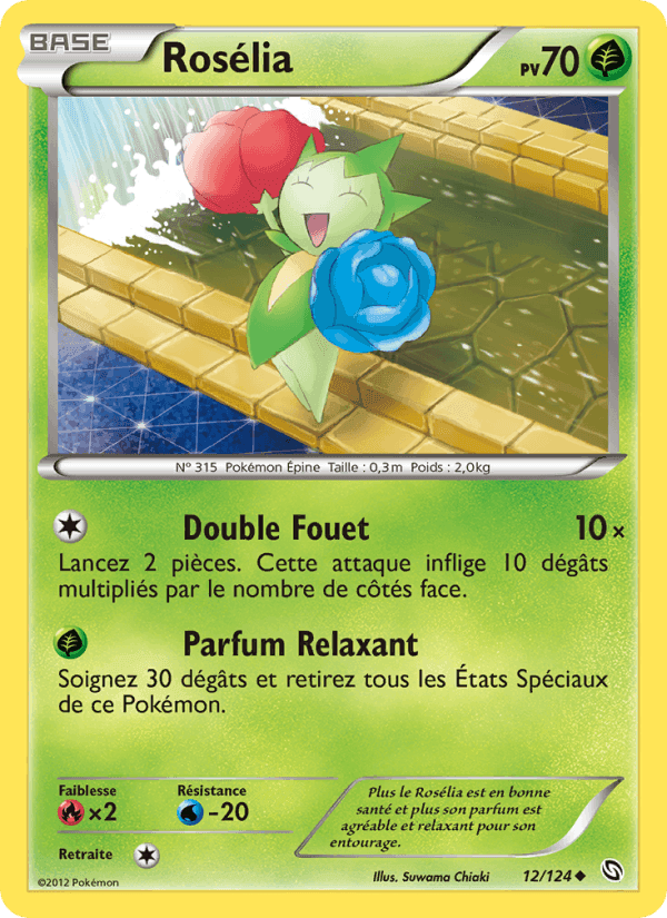 Rosélia, carte 12 de Dragons Éxaltés