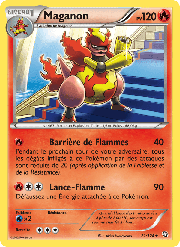 Maganon, carte 21 de Dragons Éxaltés
