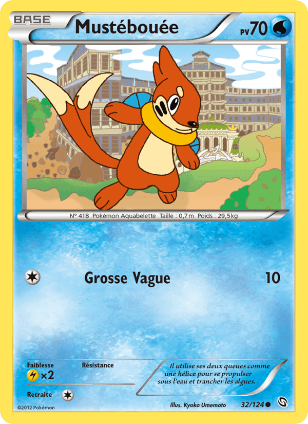 Mustébouée, carte 32 de Dragons Éxaltés