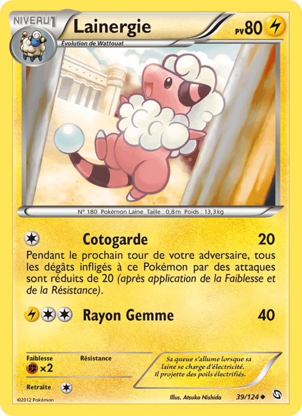Lainergie, carte 39 de Dragons Éxaltés