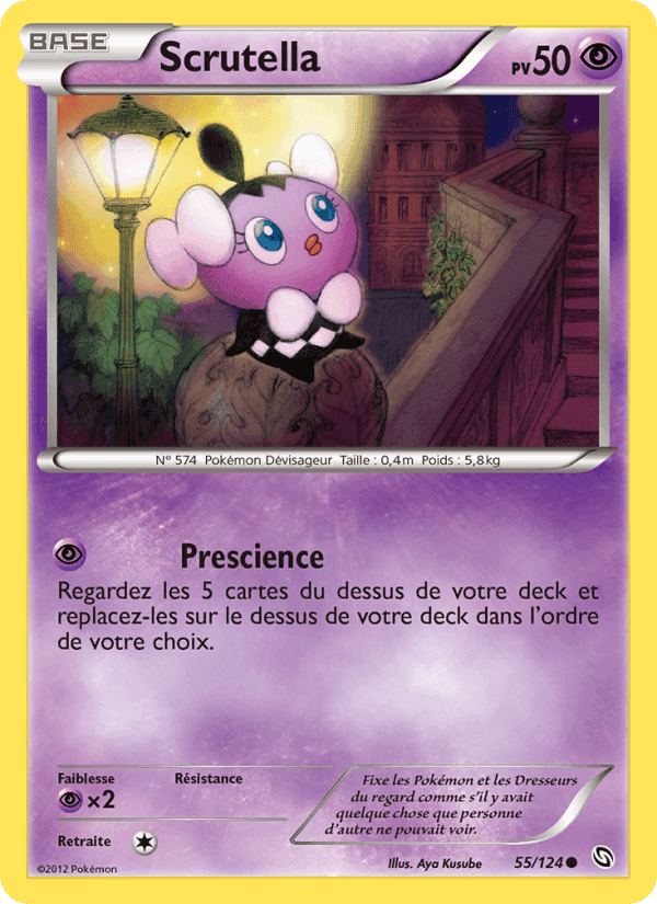 Scrutella, carte 55 de Dragons Éxaltés