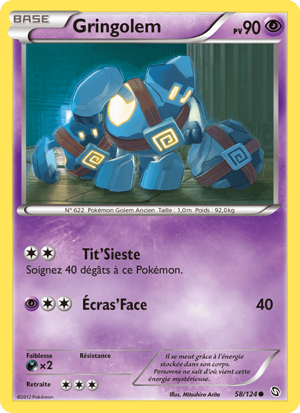 Gringolem, carte 58 de Dragons Éxaltés