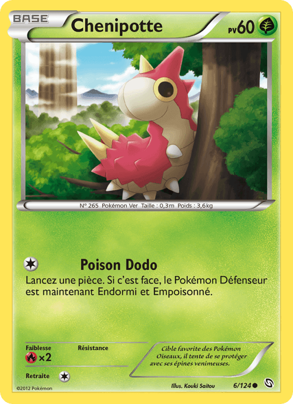 Chenipotte, carte 6 de Dragons Éxaltés