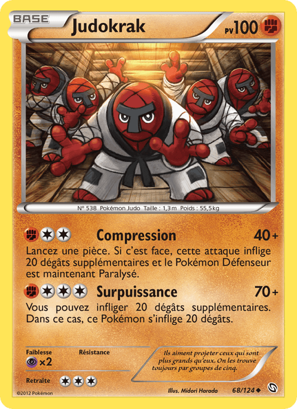 Judokrak, carte 68 de Dragons Éxaltés