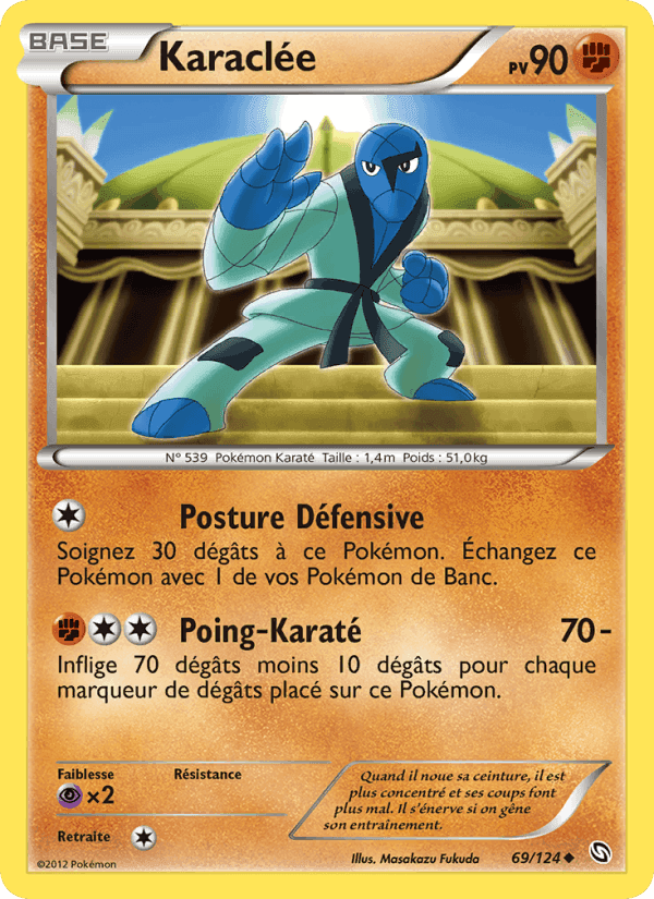 Karaclée, carte 69 de Dragons Éxaltés