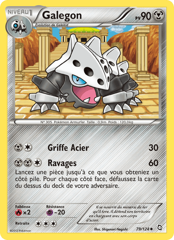 Galegon, carte 79 de Dragons Éxaltés