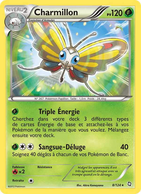 Charmillon, carte 8 de Dragons Éxaltés