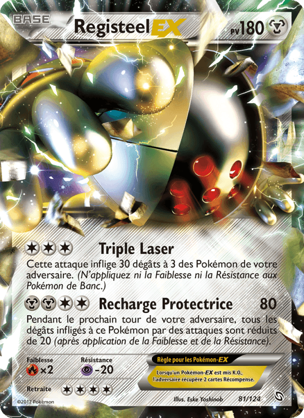 Registeel-EX, carta 81 di Dragons Éxaltés