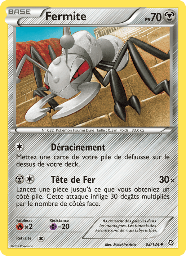 Fermite, carte 83 de Dragons Éxaltés