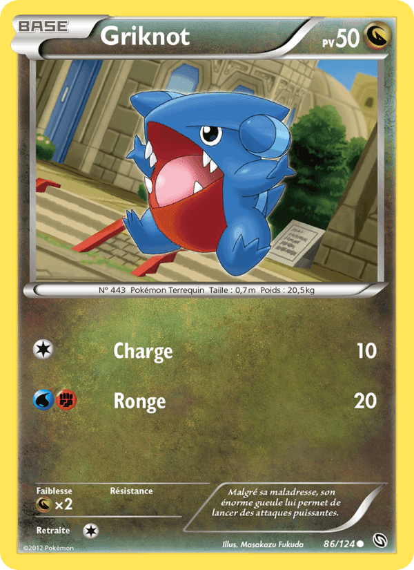 Griknot, carte 86 de Dragons Éxaltés