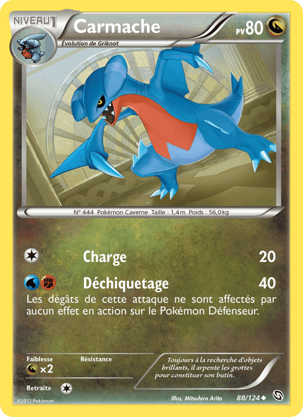 Carmache, card 88 from Dragons Éxaltés