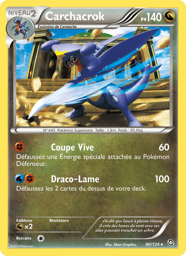 Carchacrok, carte 90 de Dragons Éxaltés