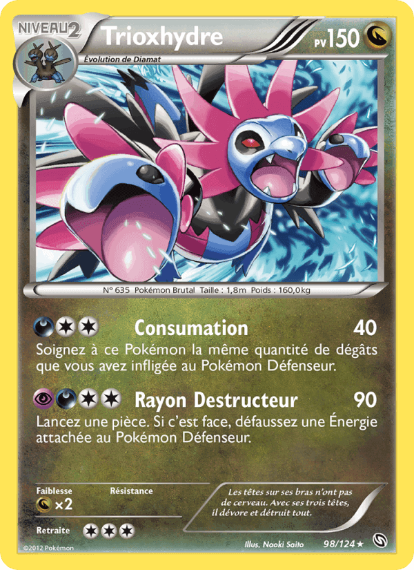 Trioxhydre, card 98 from Dragons Éxaltés