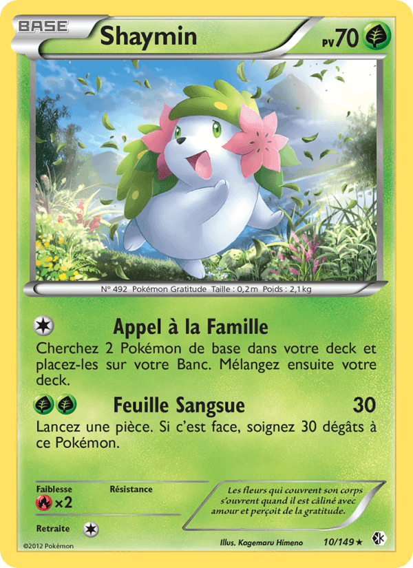 Shaymin, carte 10 de Frontières Franchies