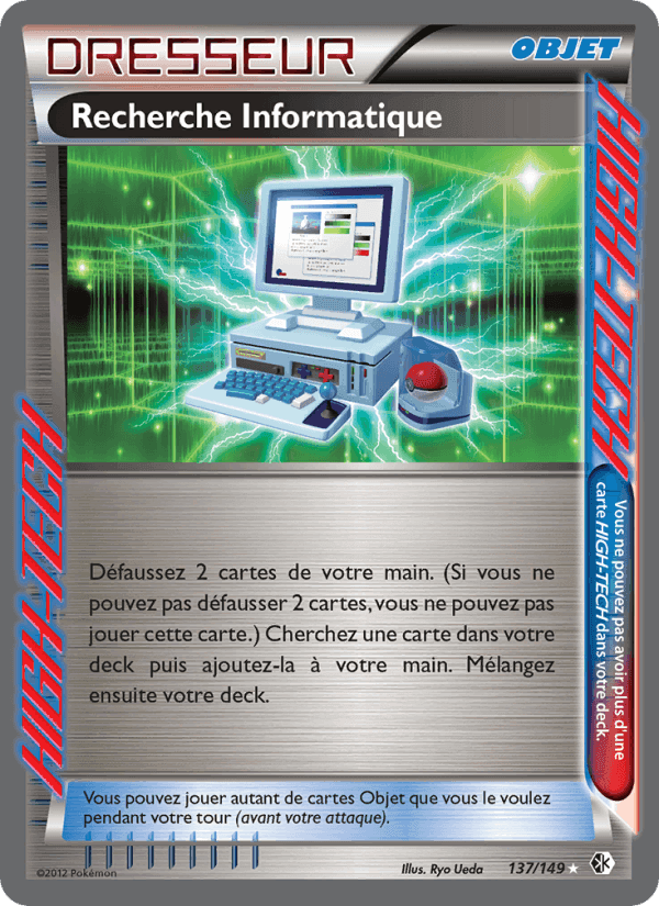 Recherche Informatique, carta 137 de Frontières Franchies