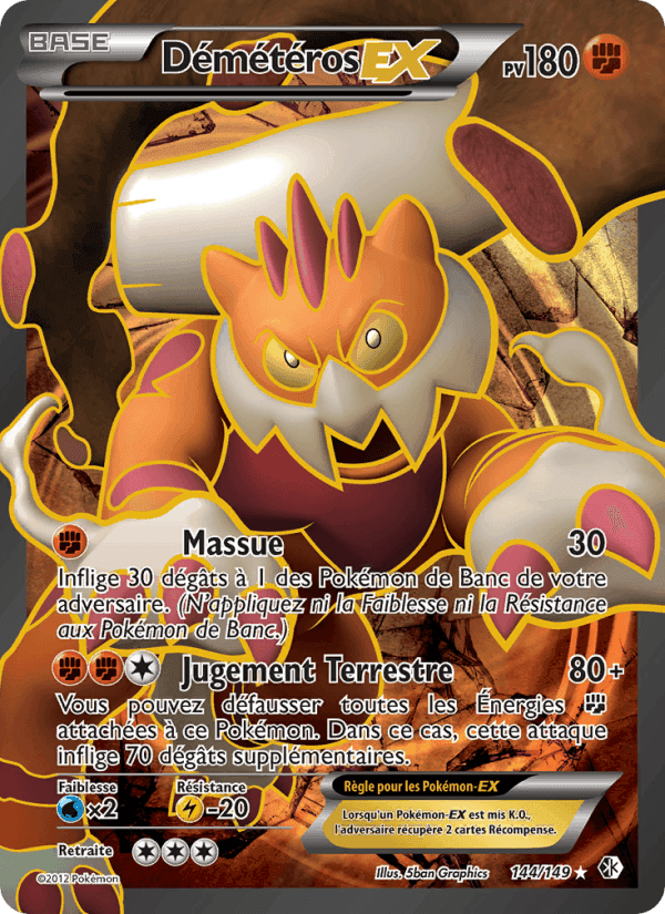Démétéros-EX, card 144 from Frontières Franchies