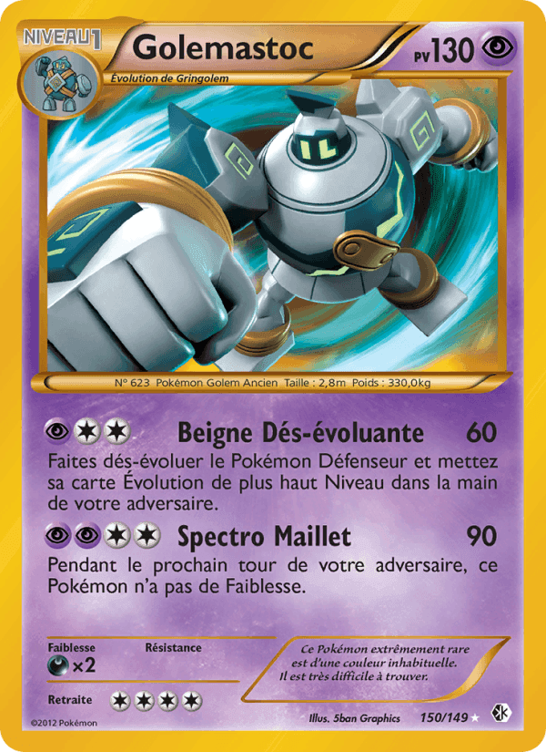Frontières Franchies の 150 番、Golemastoc