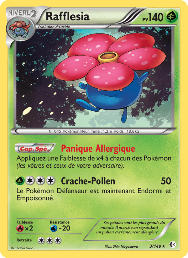 Rafflesia, carta 3 di Frontières Franchies