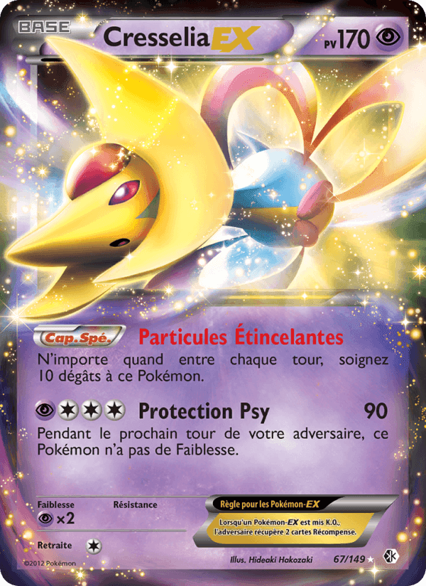 Cresselia-EX, carte 67 de Frontières Franchies