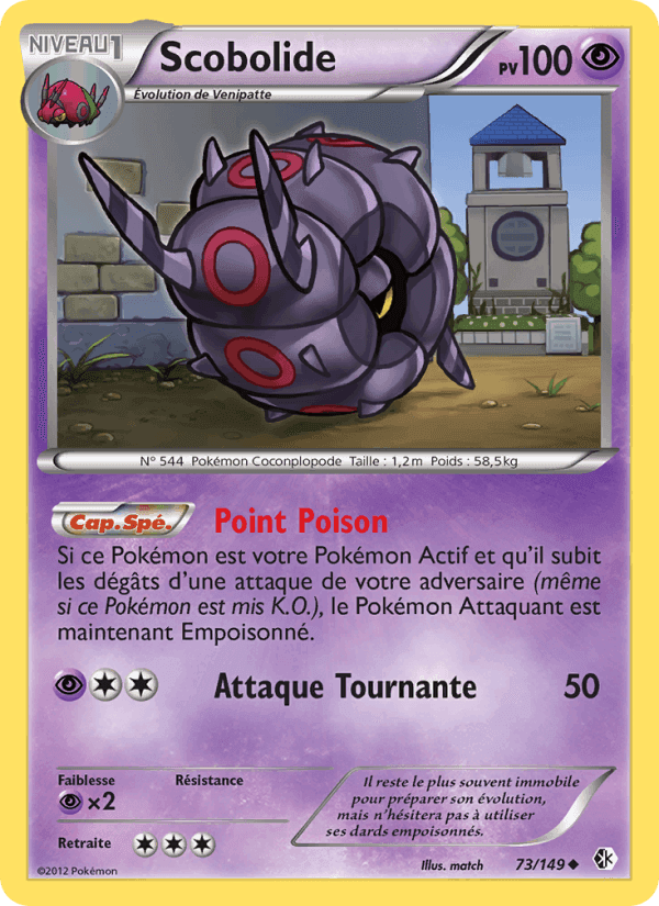 Scobolide, card 73 from Frontières Franchies