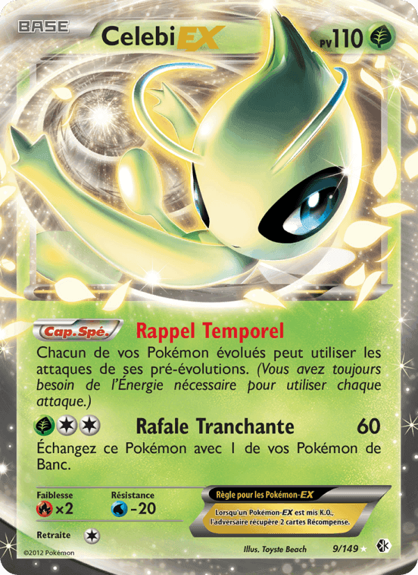Celebi-EX, carta 9 di Frontières Franchies