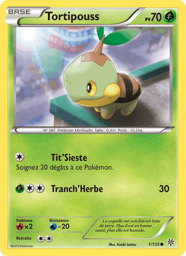 Tortipouss, carte 1 de Tempète Plasma