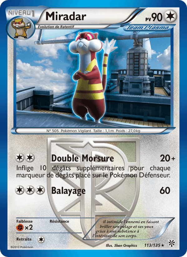 Miradar, card 113 from Tempète Plasma