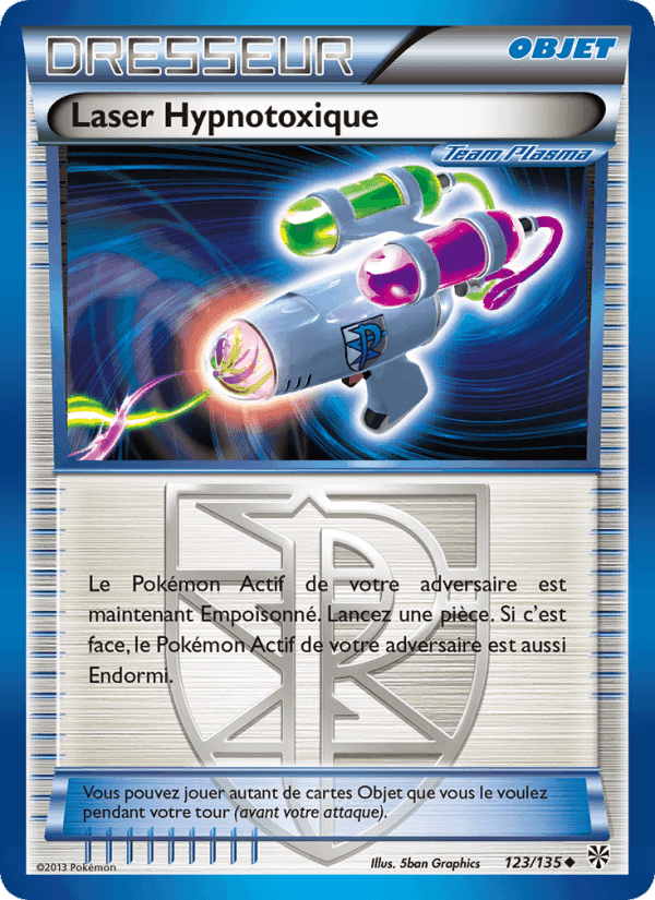 Laser Hypnotoxique, card 123 from Tempète Plasma