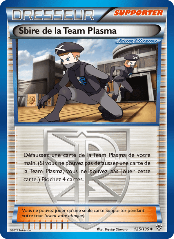 Sbire de la Team Plasma, card 125 from Tempète Plasma