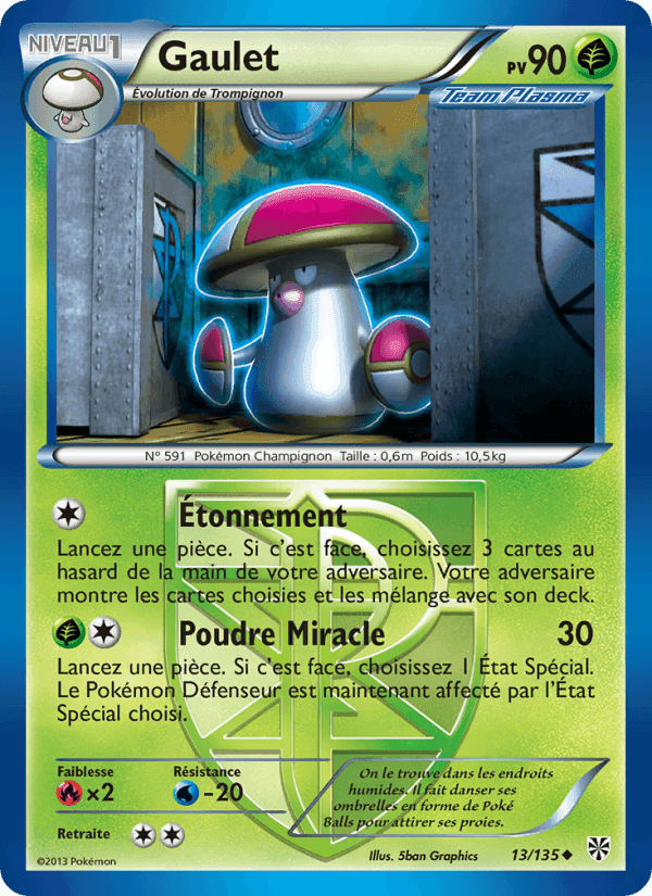 Gaulet, card 13 from Tempète Plasma