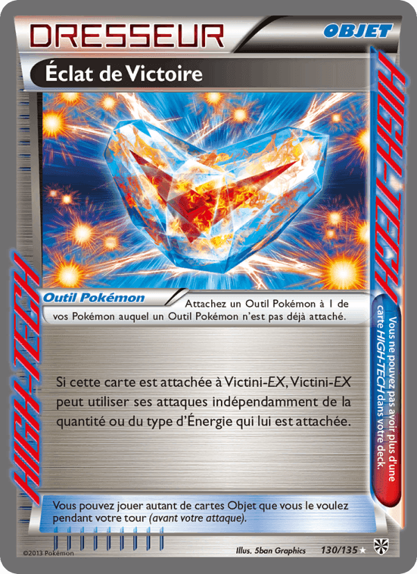Éclat de Victoire, carte 130 de Tempète Plasma