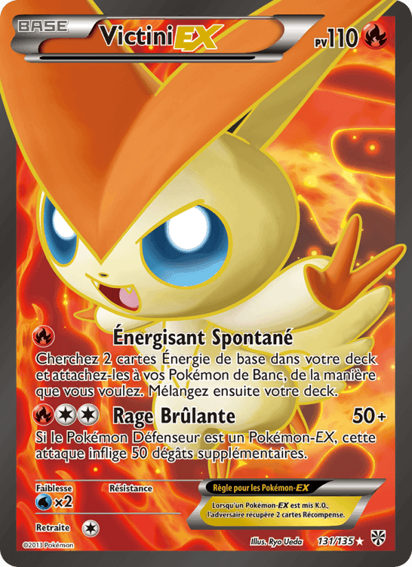 Victini-EX, carta 131 di Tempète Plasma