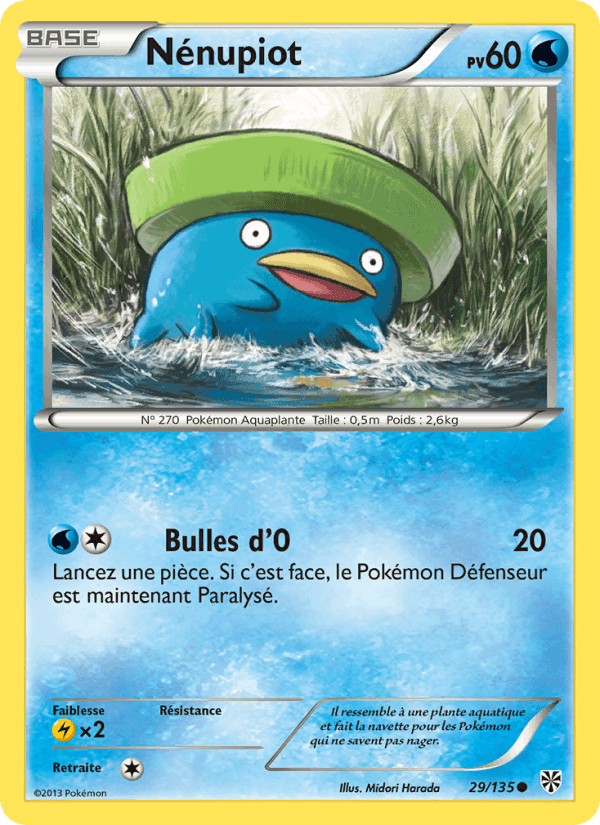 Nénupiot, carte 29 de Tempète Plasma