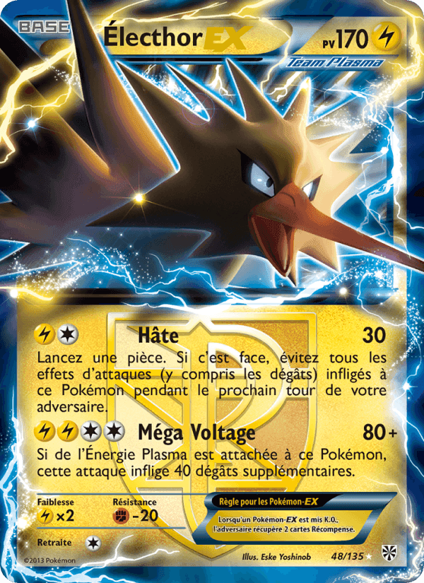 Électhor-EX, carte 48 de Tempète Plasma