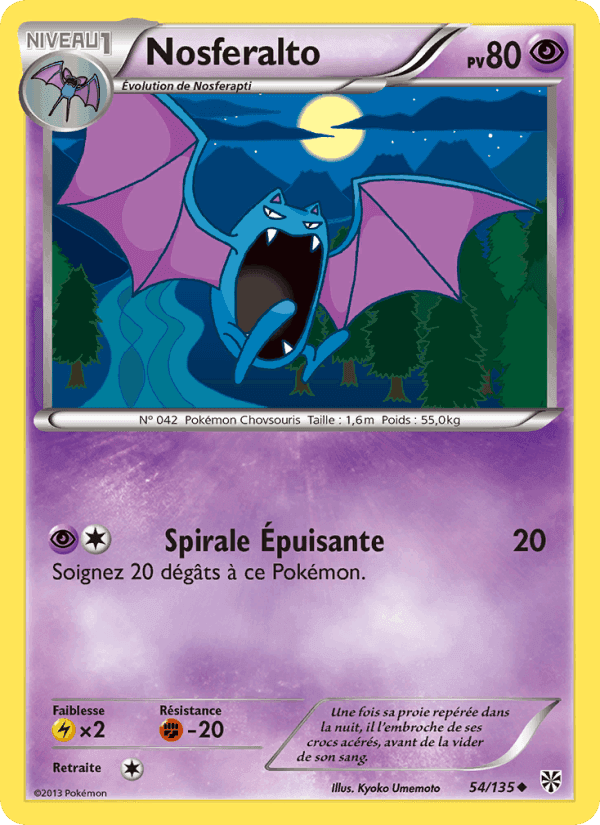 Tempète Plasma の 54 番、Nosferalto