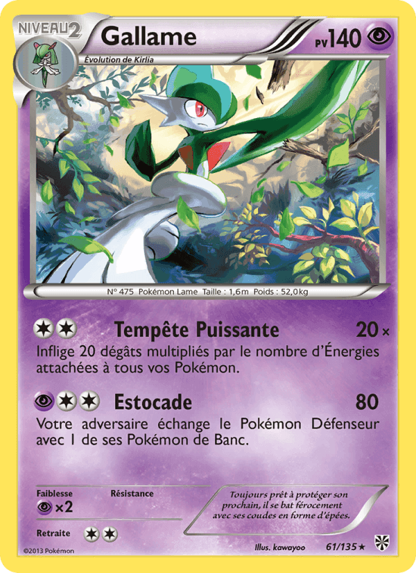 Gallame, card 61 from Tempète Plasma