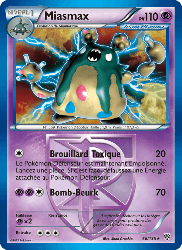 Miasmax, card 66 from Tempète Plasma