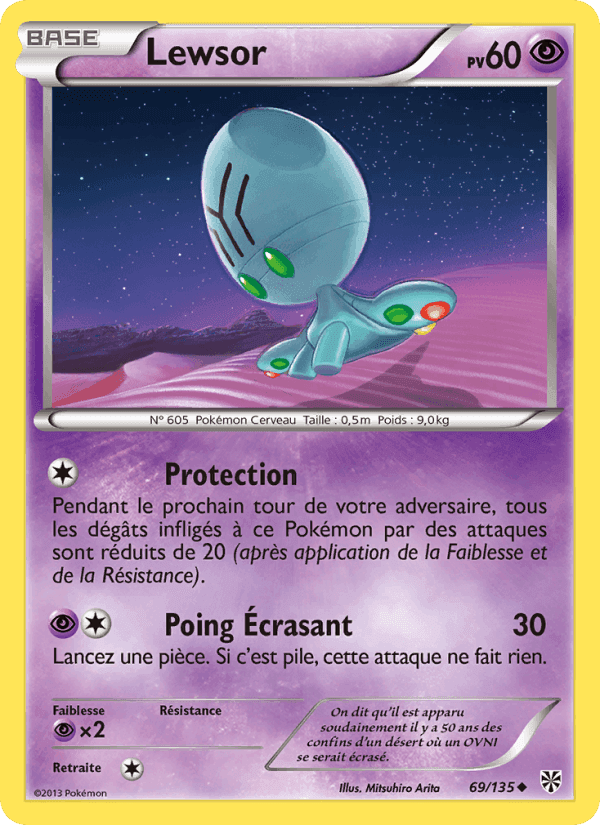 Lewsor, carte 69 de Tempète Plasma