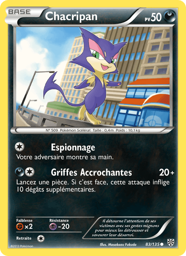 Chacripan, card 83 from Tempète Plasma