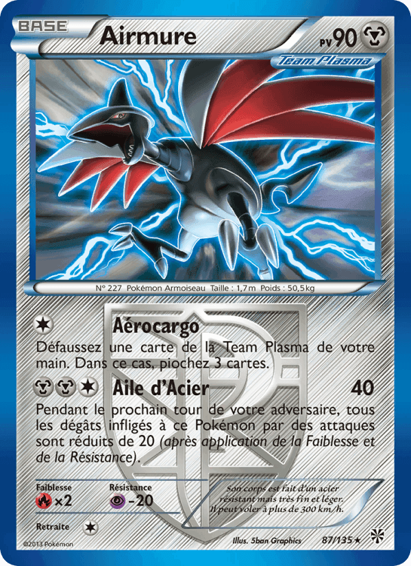 Airmure, carte 87 de Tempète Plasma