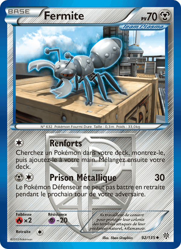 Fermite, carta 92 de Tempète Plasma