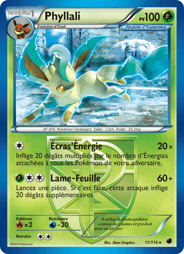 Phyllali, carte 11 de Glaciation Plasma