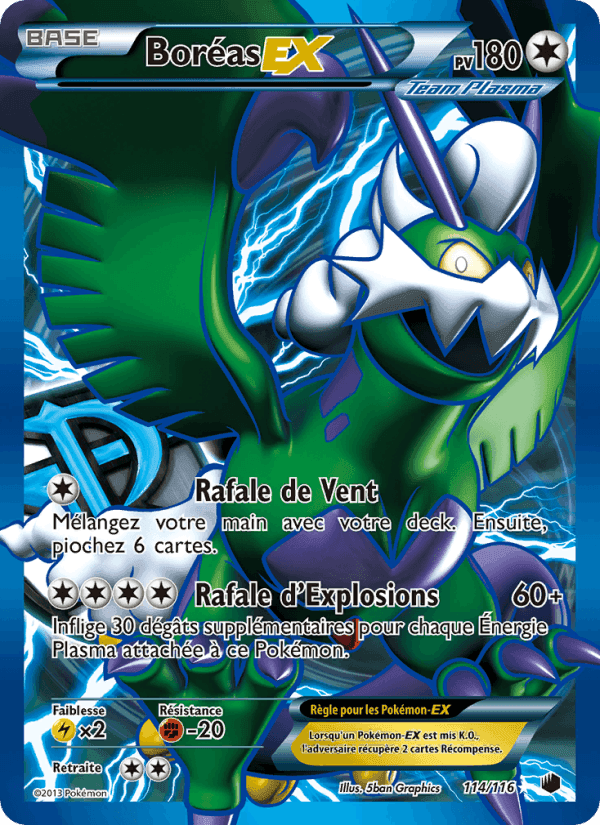 Boréas-EX, carte 114 de Glaciation Plasma