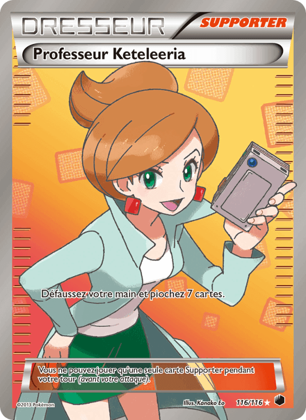 Professeur Keteleeria, carte 116 de Glaciation Plasma