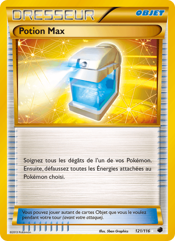 Potion Max, card 121 from Glaciation Plasma